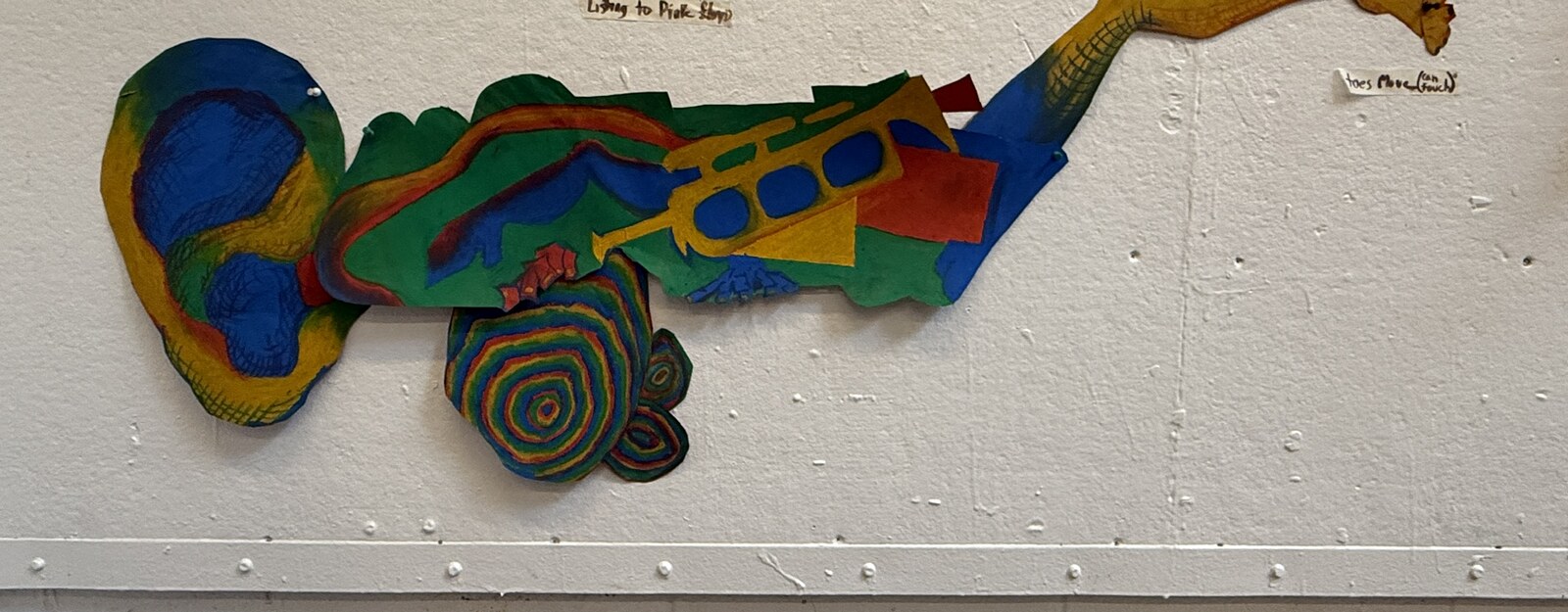 Pink Floyd — Mixed-media cutout